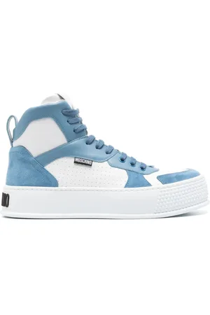 Moschino High-top sneakers med paneler