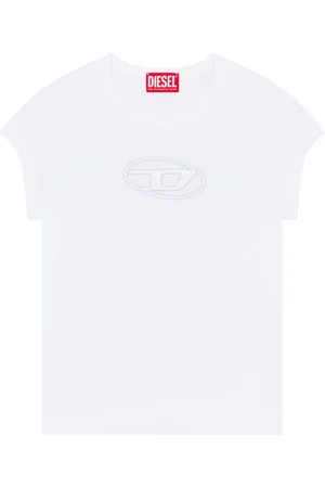 Diesel T-Angie T-shirt med udskæringsdetalje