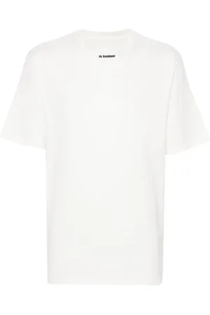 Jil Sander T-shirt med logotryk