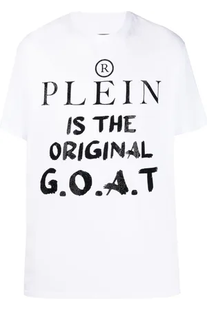 Philipp Plein Kortærmet T-shirt med logotryk
