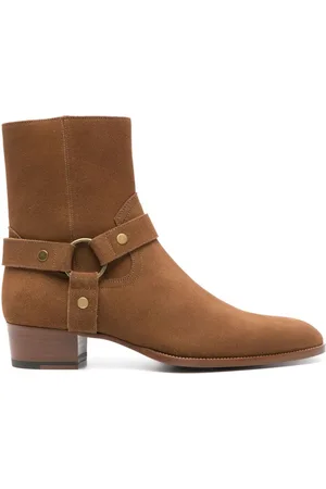 Saint Laurent Wyatt støvler i ruskind