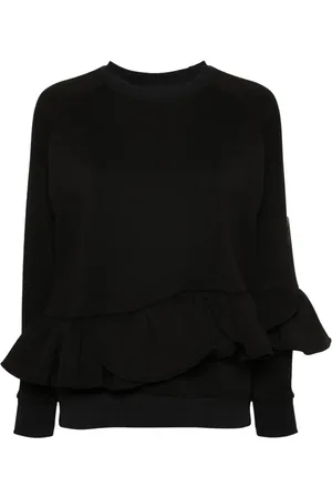 Ioana Ciolacu Licorice peplum-sweatshirt