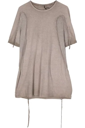 MASNADA T-shirt med draperet detalje