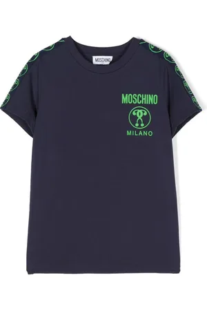 Moschino Kortærmet T-shirt med logotryk