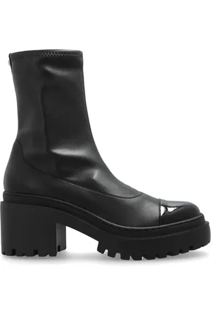 Giuseppe Zanotti 75mm Vicentha ankelstøvler i læder
