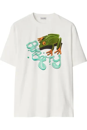 Burberry Frog T-shirt med rund hals
