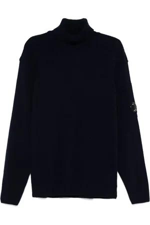 C.P. Company Sweater med linsedetalje