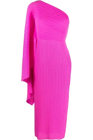 Solace Ribbet kjole med off the shoulder-snit