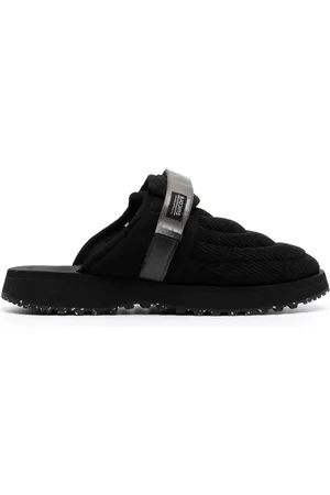 SUICOKE Zavo sandaler i fløjl med burrelukning
