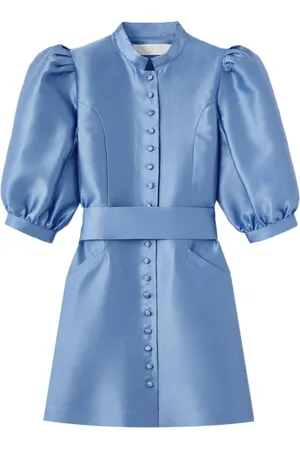 Destree Amoako kjole med satin-effekt