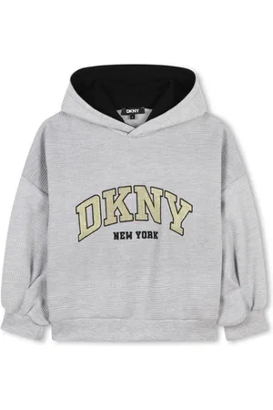 DKNY Hættetrøje med broderet logo