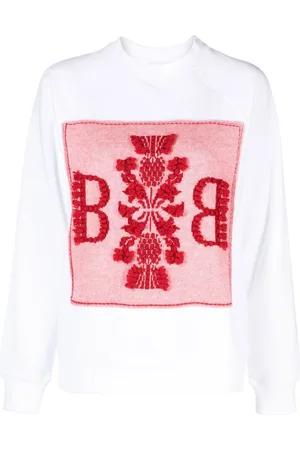Barrie Sweatshirt med paneler og broderet logo