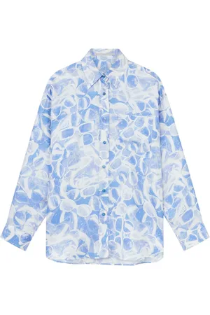 Stella McCartney Skjorte med solbrille-tryk