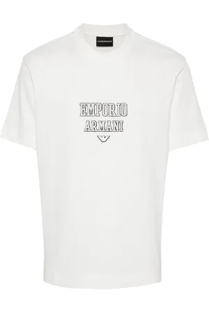 Emporio Armani T-shirt med logobroderi