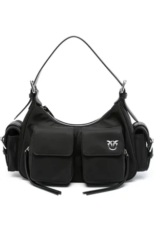 Pinko Cargo skuldertaske med logoplade