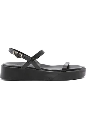 Ancient Greek Sandals Euriali sandaler i læder med plateausål