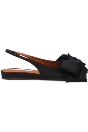Lanvin Slingback-ballerinaer i satin