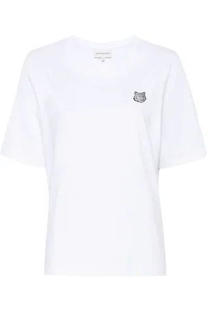 Maison Kitsuné T-shirt med rævemærke