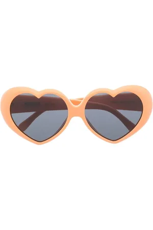 Moschino Solbriller med hjerteformet stel
