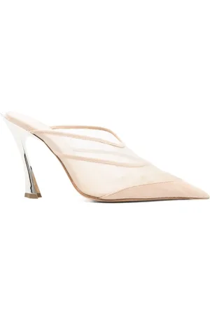 MUGLER 95mm mules i mesh