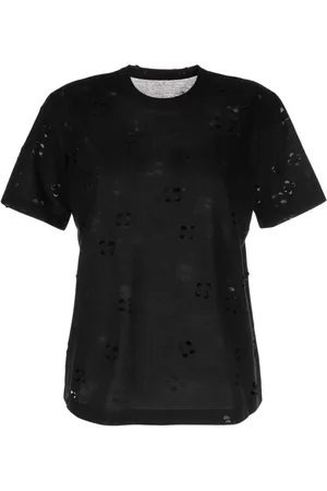 JNBY T-shirt med udskæringsdetalje