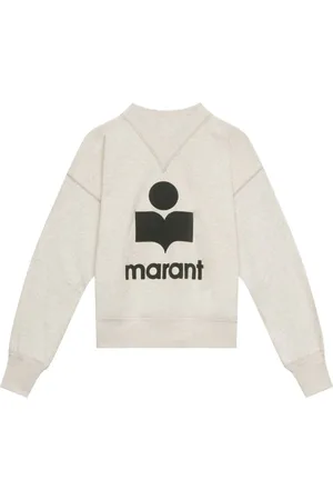 Marant Etoile Moby sweatshirt med logotryk