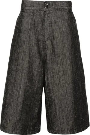 Etro Denimshorts med sænket skridt