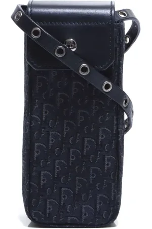 Dior Mini Trotter skuldertaske med flaplukning