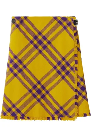 Burberry Ternet kilt med flæser