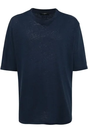 IRO T-shirt i jersey med sænket skulder