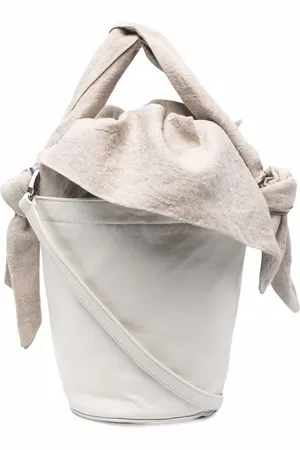 YOHJI YAMAMOTO Bucket-taske i læder