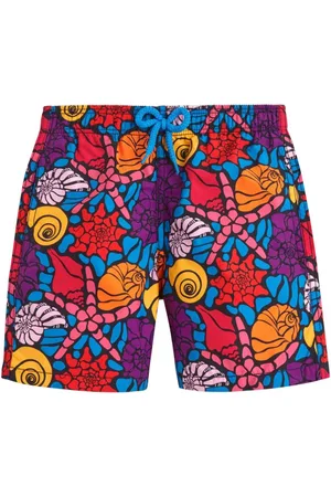 Vilebrequin Badeshorts med grafisk tryk og logo