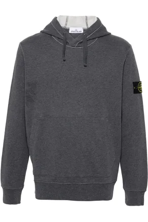 Stone Island Hættetrøje med kompasmærke