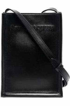 Alexander McQueen Messenger-taske med broderi