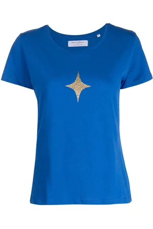 Madison.Maison T-shirt i bomulds-jersey med slogantryk