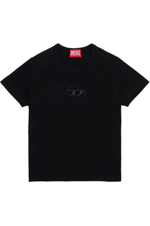 Diesel T-shirt med logobroderi