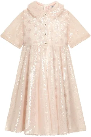Dolce & Gabbana Kjole med pailletter og knapper