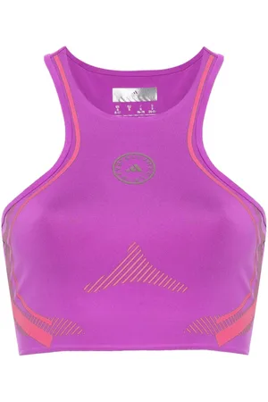adidas Cropped top med aftagelige ærmer