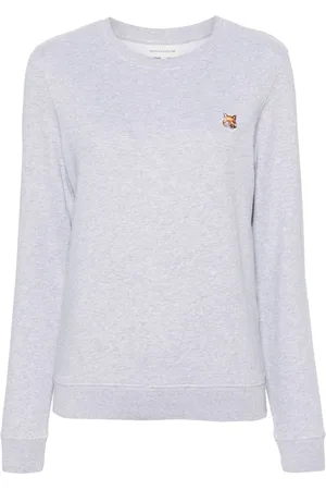 Maison Kitsuné Sweatshirt med rævehoved