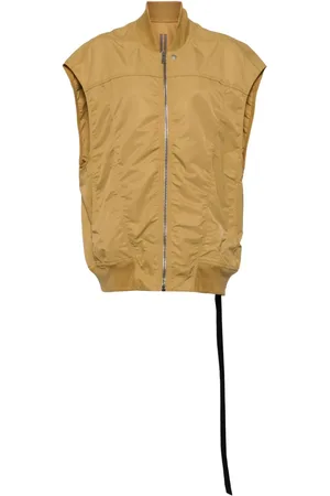 Rick Owens Jumbo Flight vest med lynlås