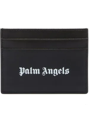 Palm Angels Kortholder i læder med logotryk