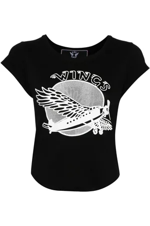 Stella McCartney T-shirt med grafisk tryk