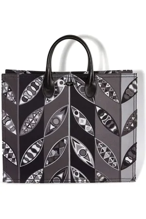 Puccini Tote med geometrisk tryk