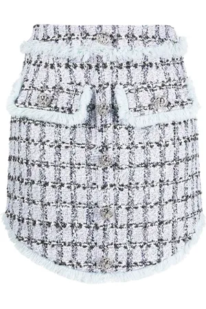 Philipp Plein Kort nederdel i tweed