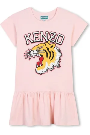 Kenzo Kjole med tigertryk