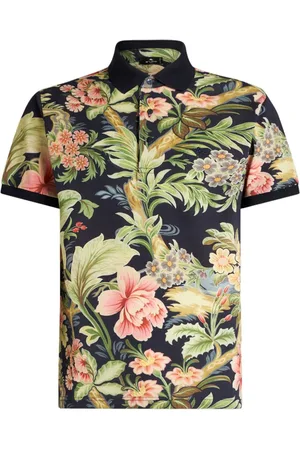 Etro Polo med blomstertryk