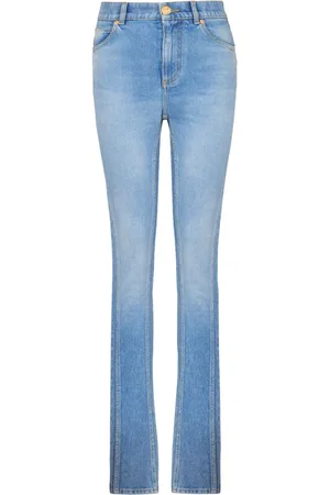 Balmain Højtaljede jeans med smal pasform