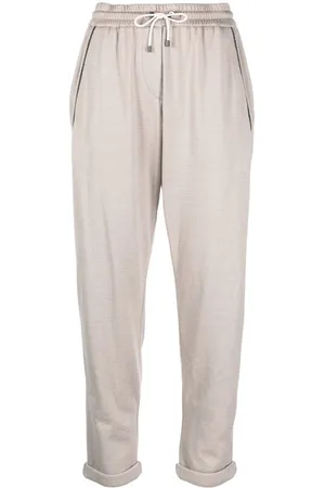 Brunello Cucinelli Cropped joggingbukser