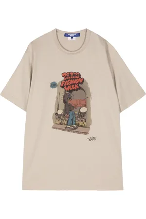 JUNYA WATANABE T-shirt med grafisk tryk