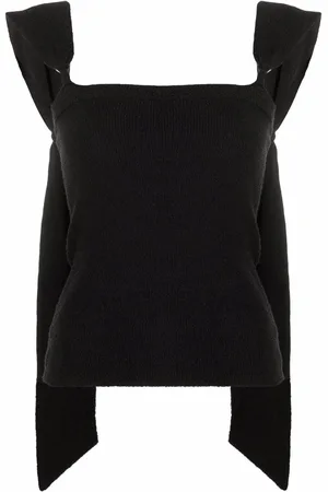 Nanushka Bandeau-top med draperet rem
